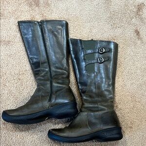 Women's Leather Knee-High Boots